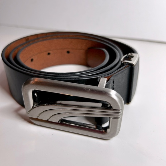 Puma Men’s Black Genuine Leather Adjustable Golf Belt. One Size - Picture 9 of 14